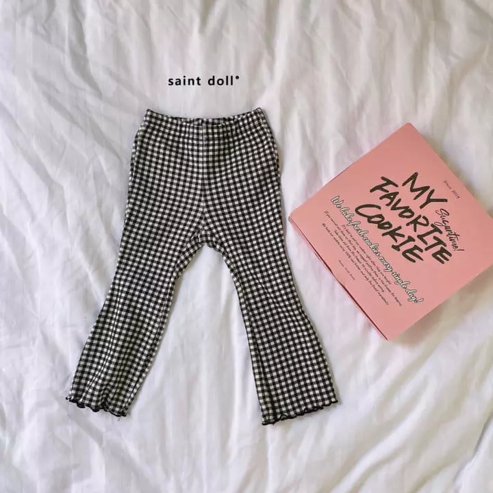 Saint Doll - Korean Children Fashion - #childrensboutique - Maple Check Pants - 5