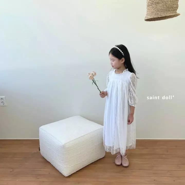 Saint Doll - Korean Children Fashion - #childrensboutique - Lace One-piece - 10