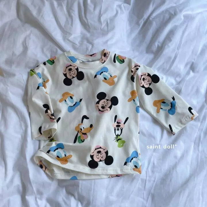 Saint Doll - Korean Children Fashion - #childrensboutique - Disney Homewear Set - 5