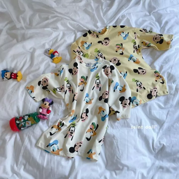 Saint Doll - Korean Children Fashion - #childofig - Disney Homewear One-piece with Mom - 4