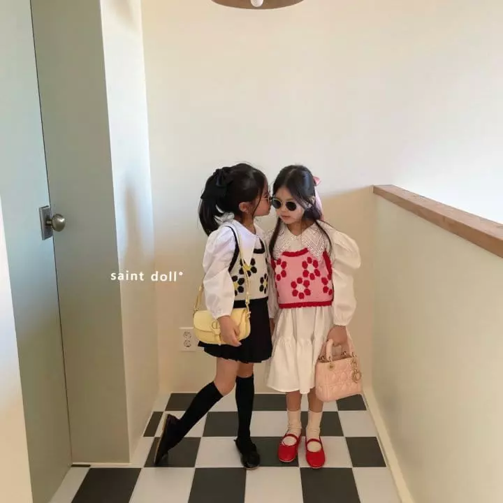 Saint Doll - Korean Children Fashion - #childrensboutique - Flower Vest - 10