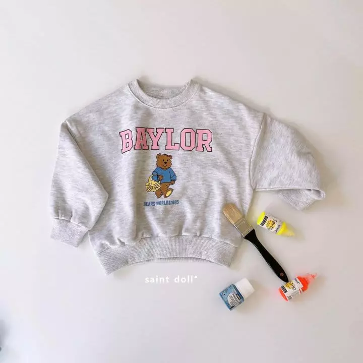 Saint Doll - Korean Children Fashion - #childofig - Walk Bear Sweatshirt with Mom - 4