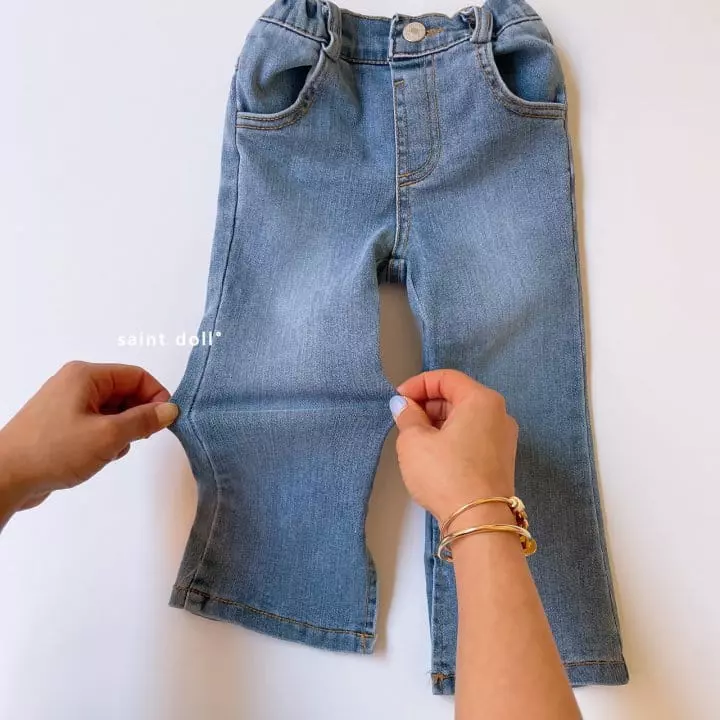 Saint Doll - Korean Children Fashion - #childrensboutique - Inside Slit Wide Pants - 4