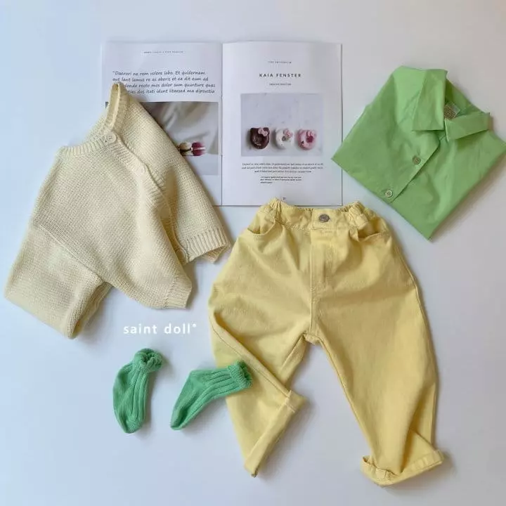 Saint Doll - Korean Children Fashion - #designkidswear - Colored Paper Pants - 8