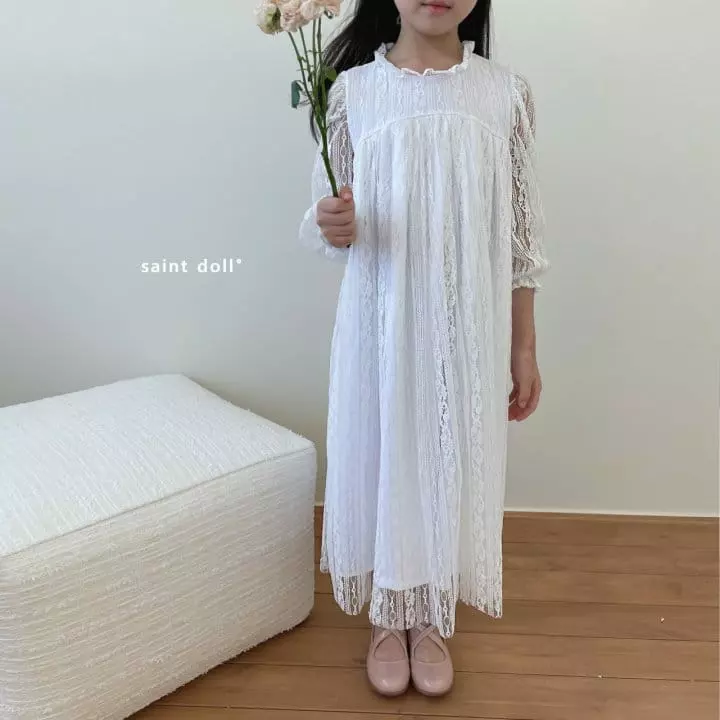 Saint Doll - Korean Children Fashion - #designkidswear - Lace One-piece - 11