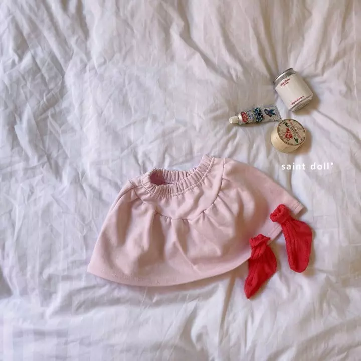 Saint Doll - Korean Children Fashion - #designkidswear - Love Short Sweatshirt - 7