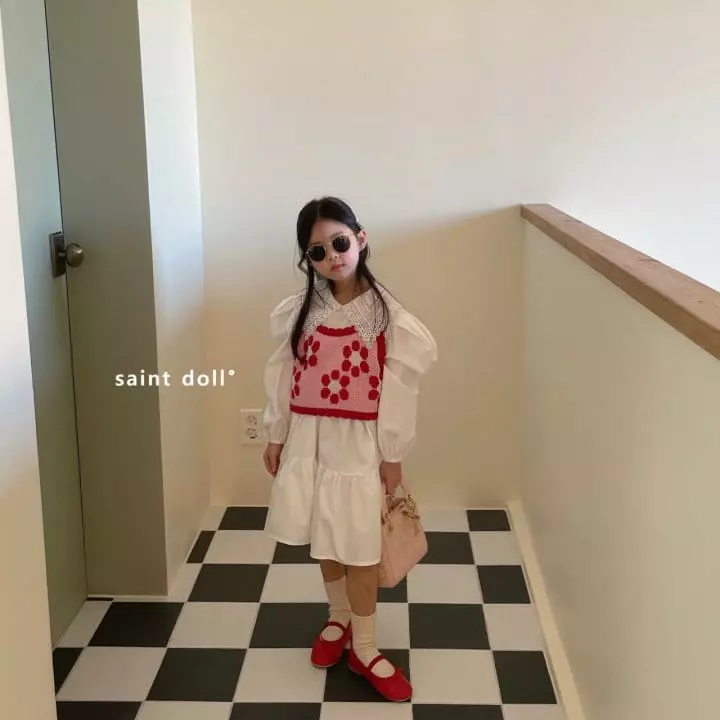 Saint Doll - Korean Children Fashion - #discoveringself - Flower Vest - 12