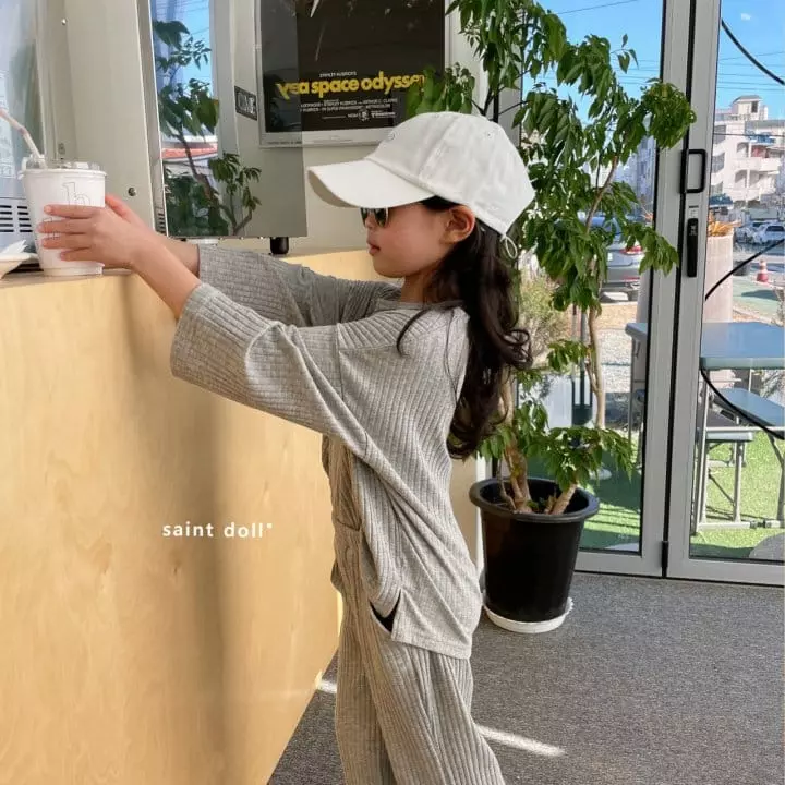 Saint Doll - Korean Children Fashion - #discoveringself - Rib Boxy Tee - 7