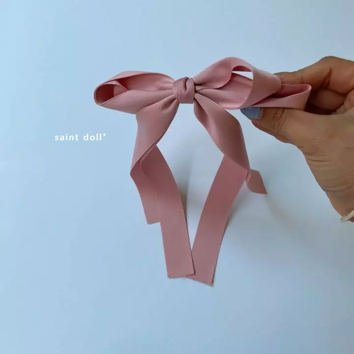 Saint Doll - Korean Children Fashion - #discoveringself - Long Ribbon Hairpin - 4