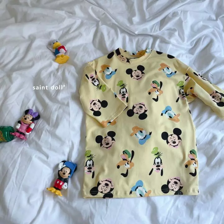 Saint Doll - Korean Children Fashion - #fashionkids - Disney Homewear One-piece with Mom - 7