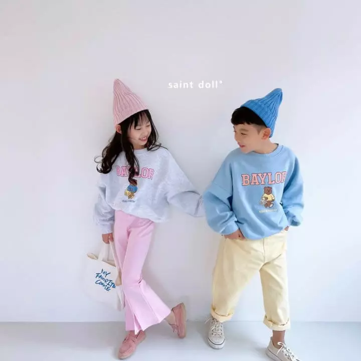 Saint Doll - Korean Children Fashion - #fashionkids - Walk Bear Sweatshirt with Mom - 7