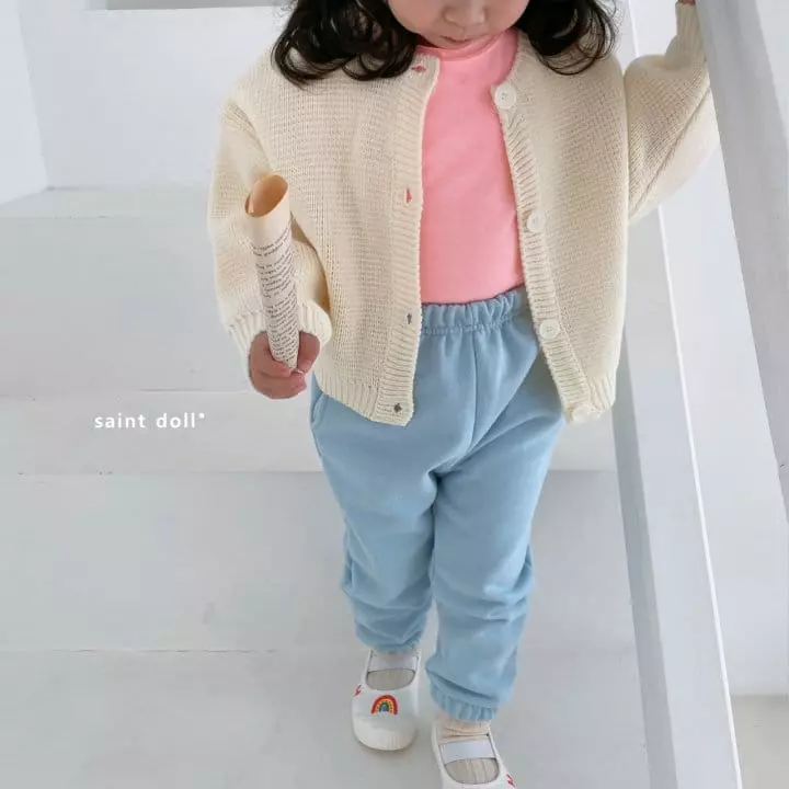Saint Doll - Korean Children Fashion - #kidsshorts - Pastel Banding Pants with Mom - 10