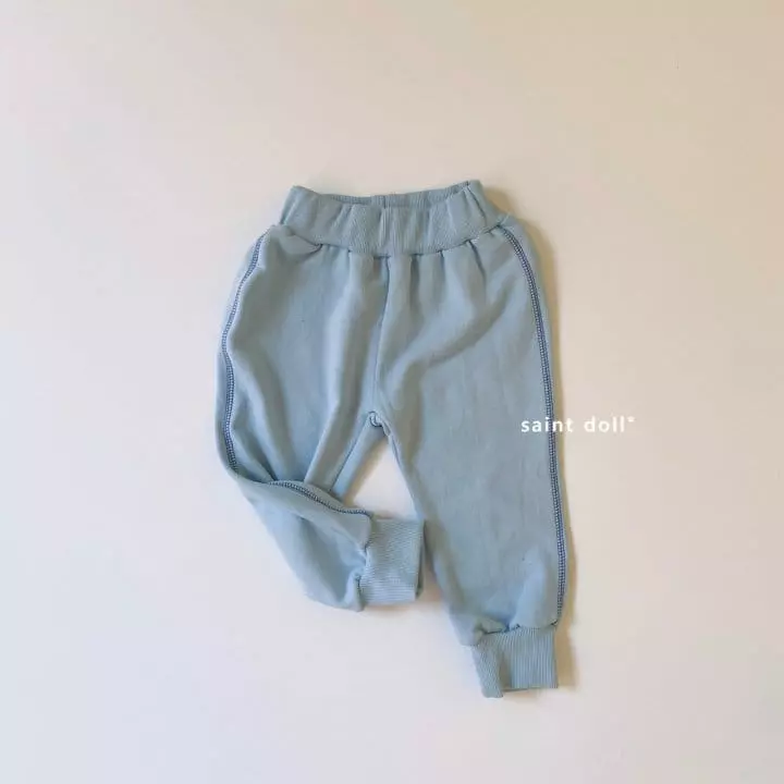 Saint Doll - Korean Children Fashion - #kidsshorts - Color Top Bottom Set - 8