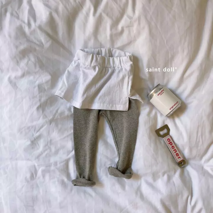 Saint Doll - Korean Children Fashion - #fashionkids - Skirt Leggings - 4