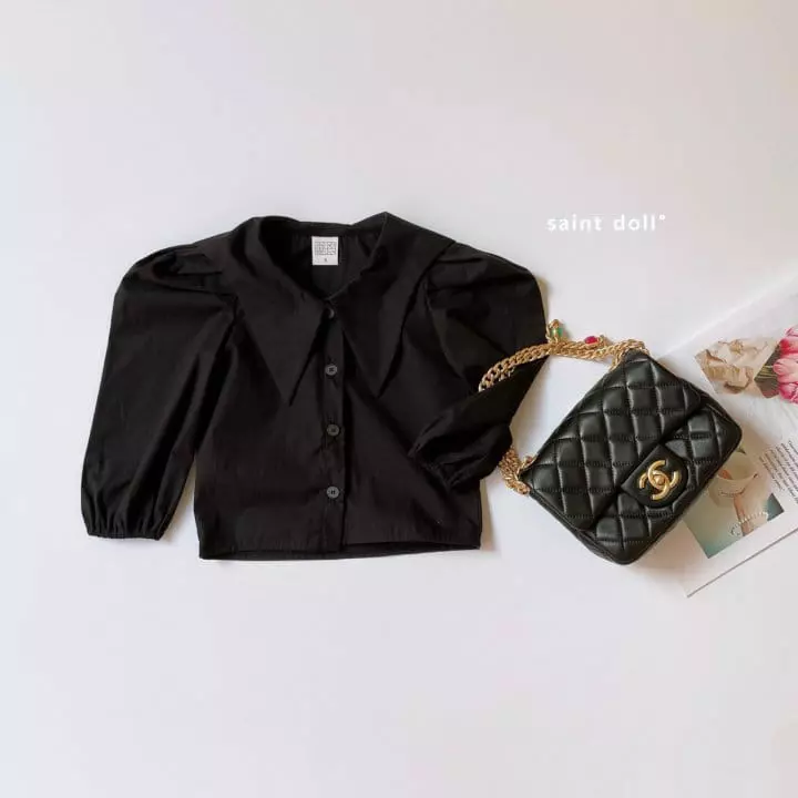 Saint Doll - Korean Children Fashion - #kidsshorts - Volume Turtleneck Tee - 6