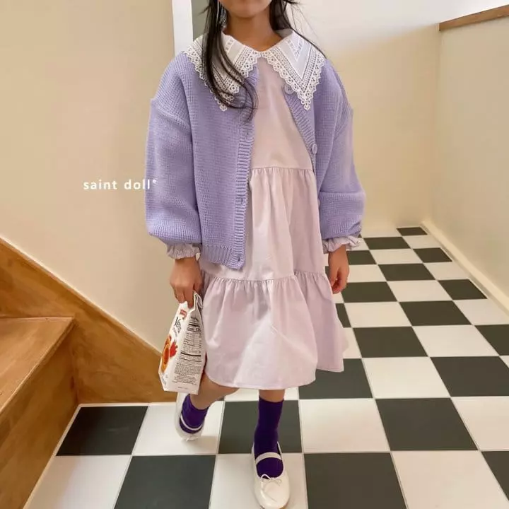 Saint Doll - Korean Children Fashion - #kidsshorts - Lovely Cancan One-piece - 12