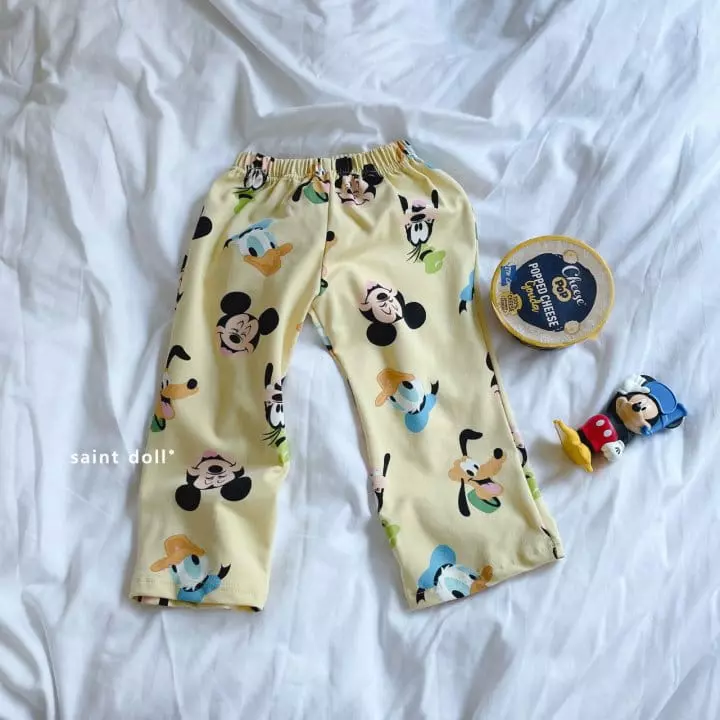 Saint Doll - Korean Children Fashion - #kidsshorts - Disney Homewear Set - 9