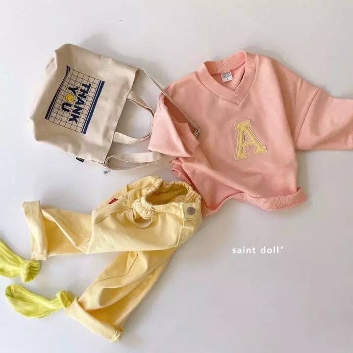 Saint Doll - Korean Children Fashion - #fashionkids - A Patch Sweatshirt - 4