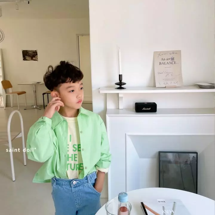 Saint Doll - Korean Children Fashion - #kidsstore - Color Shirt - 8