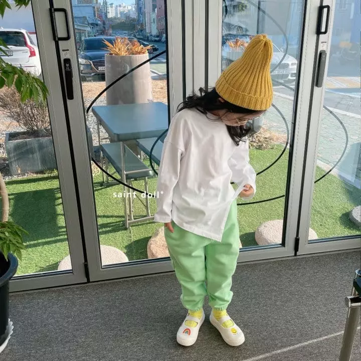 Saint Doll - Korean Children Fashion - #kidsstore - Unbalance Slit Tee] - 12