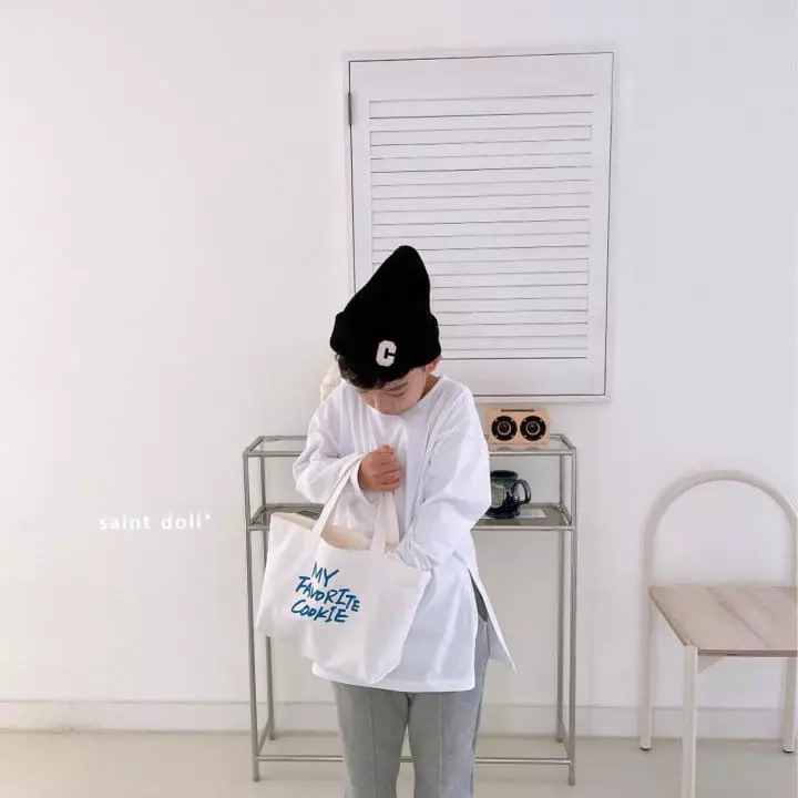 Saint Doll - Korean Children Fashion - #kidsstore - Both Side Slit Tee - 10