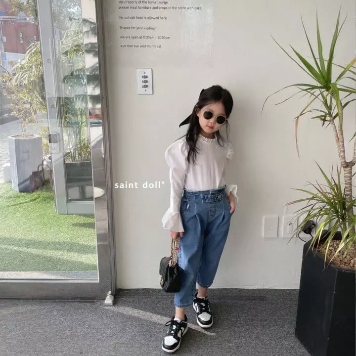 Saint Doll - Korean Children Fashion - #kidsstore - Bijou Jeans - 8