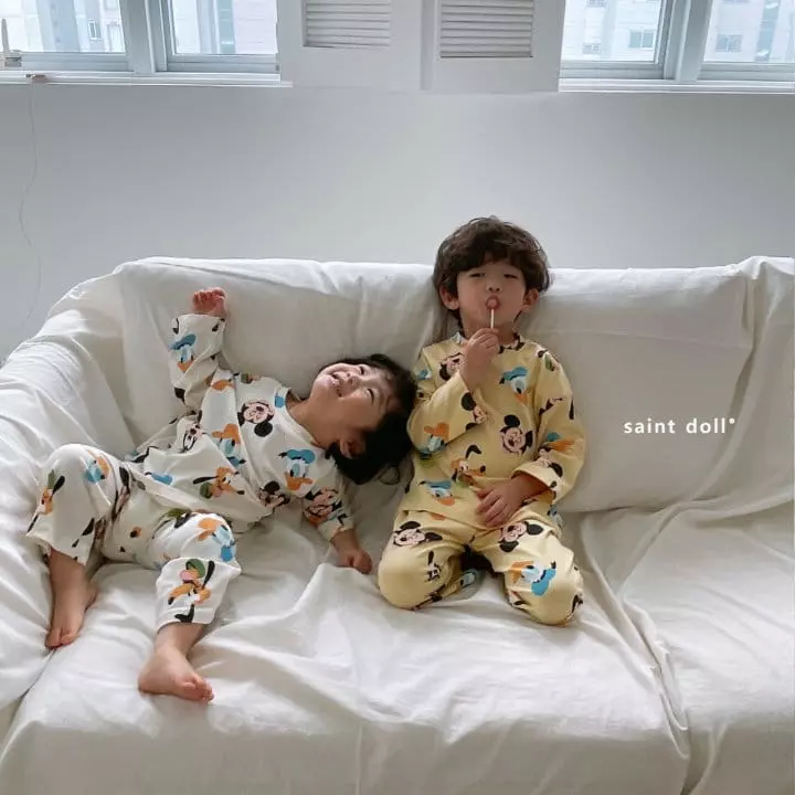 Saint Doll - Korean Children Fashion - #kidsstore - Disney Homewear Set - 10