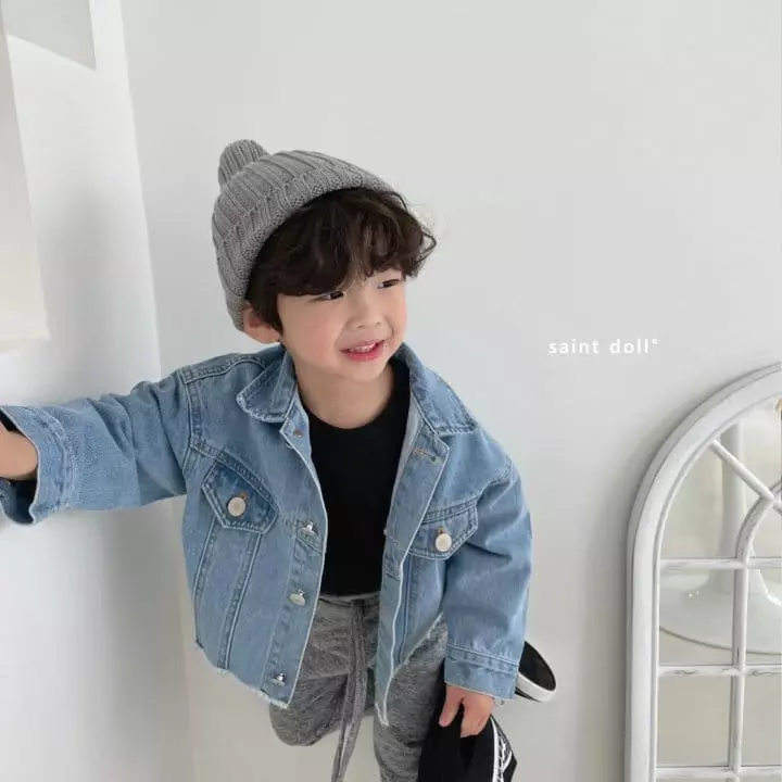 Saint Doll - Korean Children Fashion - #kidsstore - Denim Jacket - 7