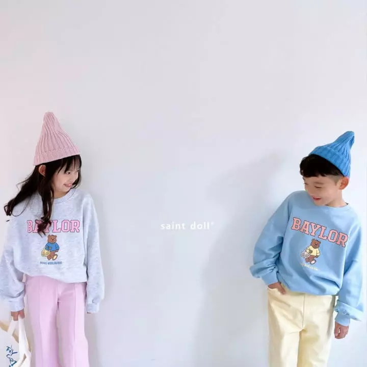 Saint Doll - Korean Children Fashion - #kidsstore - Walk Bear Sweatshirt with Mom - 9