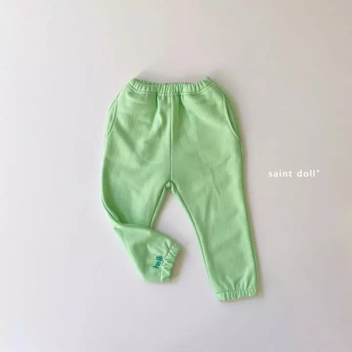 Saint Doll - Korean Children Fashion - #kidsstore - Hello Jogger Pants - 6