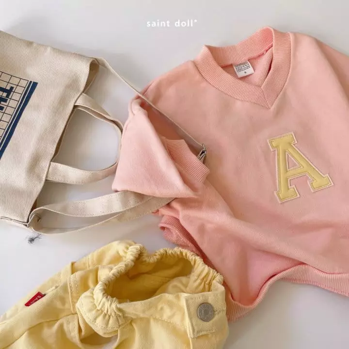 Saint Doll - Korean Children Fashion - #kidsstore - A Patch Sweatshirt - 5