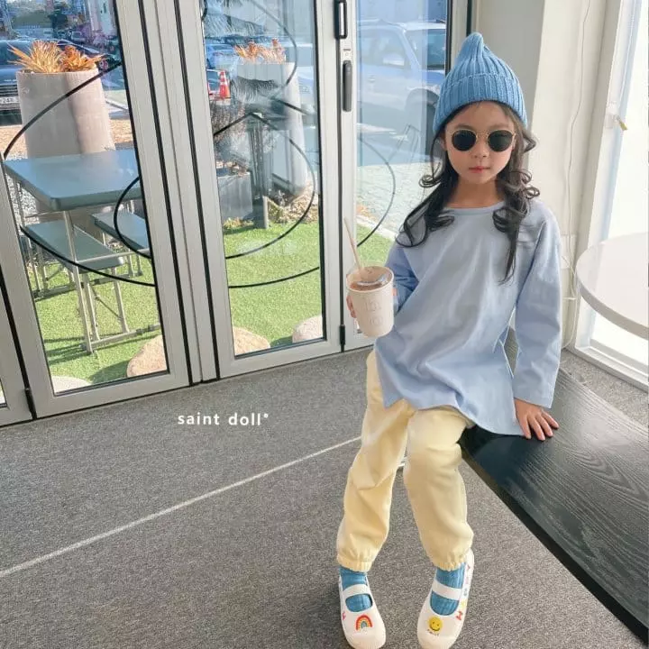 Saint Doll - Korean Children Fashion - #kidzfashiontrend - Both Side Slit Tee - 11