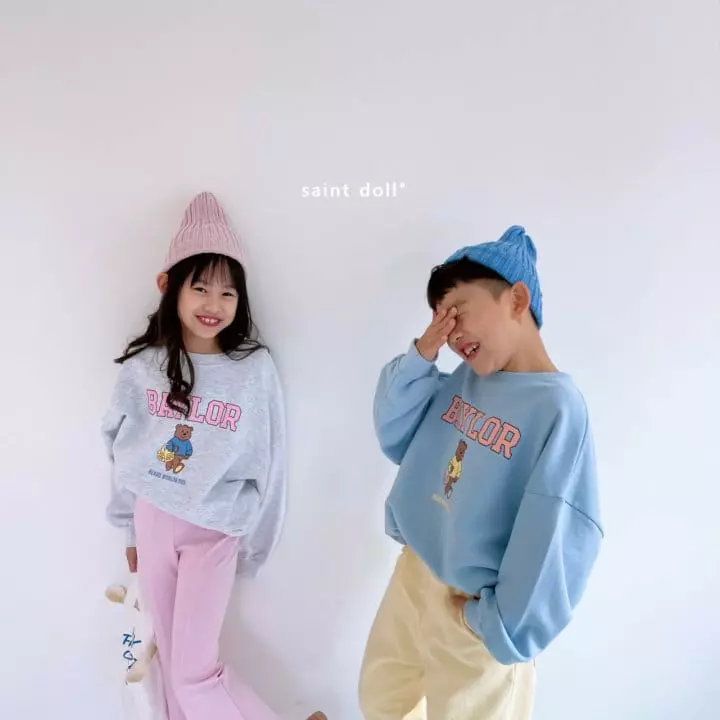 Saint Doll - Korean Children Fashion - #kidzfashiontrend - Walk Bear Sweatshirt with Mom - 10