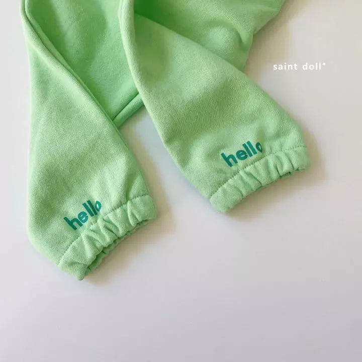 Saint Doll - Korean Children Fashion - #kidzfashiontrend - Hello Jogger Pants - 7