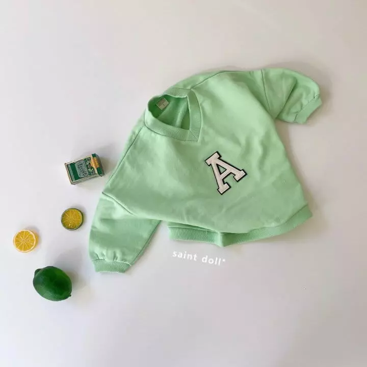 Saint Doll - Korean Children Fashion - #kidzfashiontrend - A Patch Sweatshirt - 6