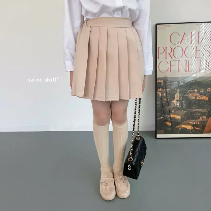 Saint Doll - Korean Children Fashion - #littlefashionista - Wrinkle Skirt - 6