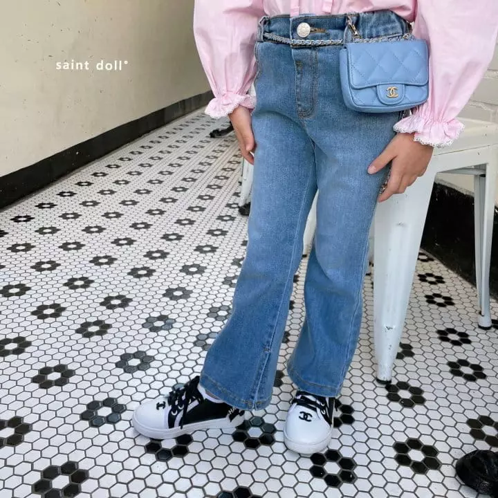 Saint Doll - Korean Children Fashion - #littlefashionista - Inside Slit Wide Pants - 11