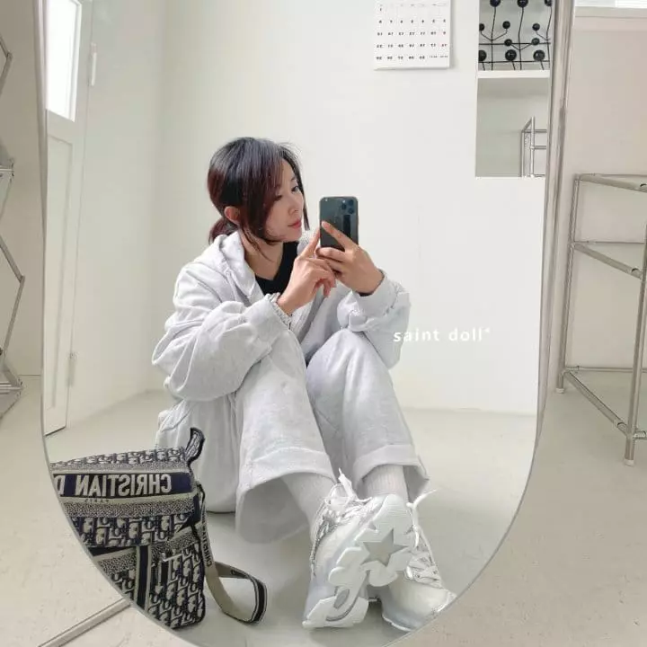 Saint Doll - Korean Children Fashion - #littlefashionista - Hoody Zip-up with Mom - 11