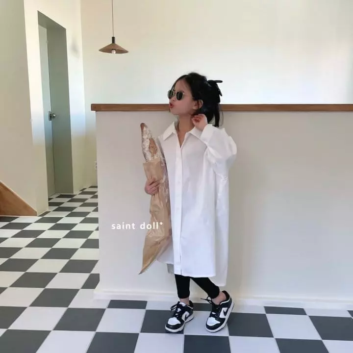 Saint Doll - Korean Children Fashion - #littlefashionista - Long Long Shirt - 8