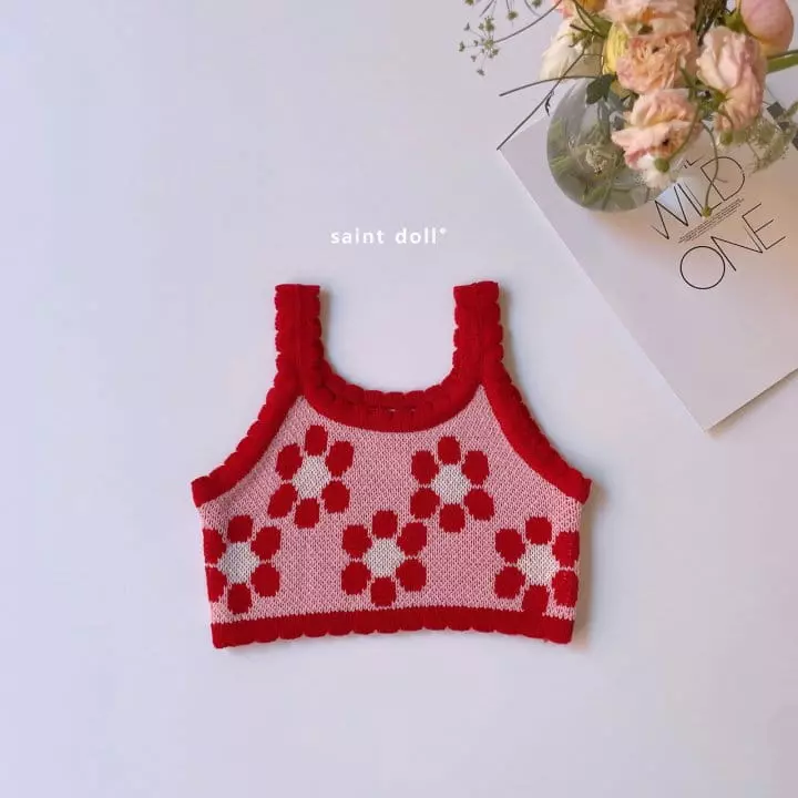 Saint Doll - Korean Children Fashion - #Kfashion4kids - Flower Vest - 4