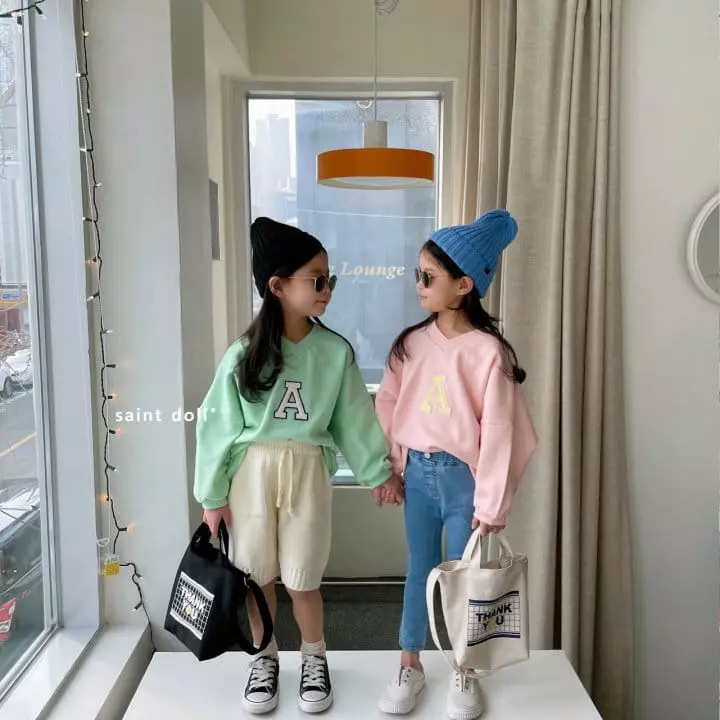 Saint Doll - Korean Children Fashion - #littlefashionista - A Patch Sweatshirt - 8