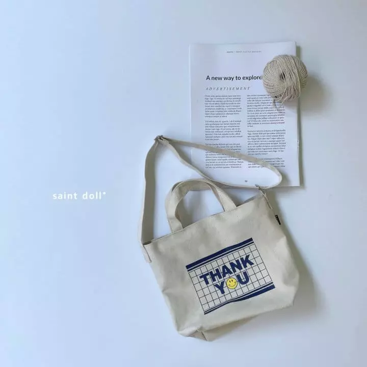 Saint Doll - Korean Children Fashion - #littlefashionista - Smile Eco Bag - 4