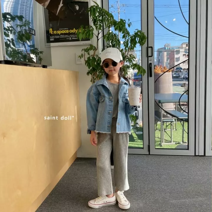 Saint Doll - Korean Children Fashion - #magicofchildhood - Denim Jacket - 11