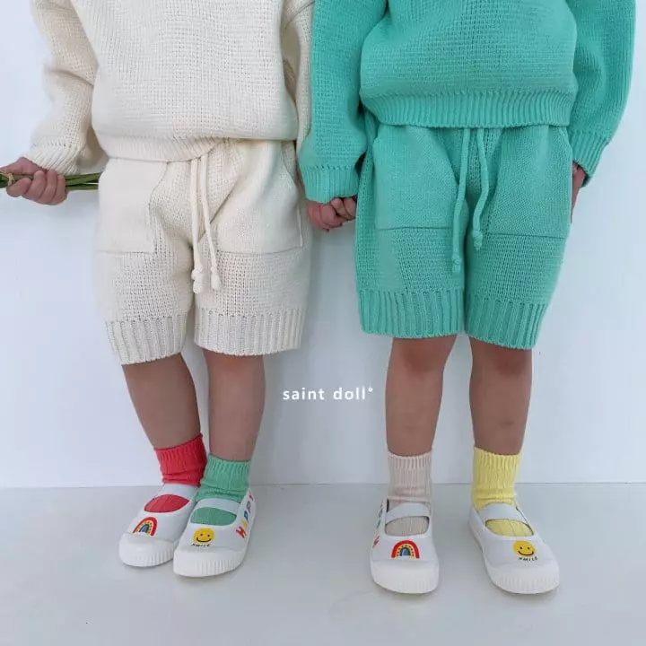 Saint Doll - Korean Children Fashion - #magicofchildhood - Knit Shorts - 8