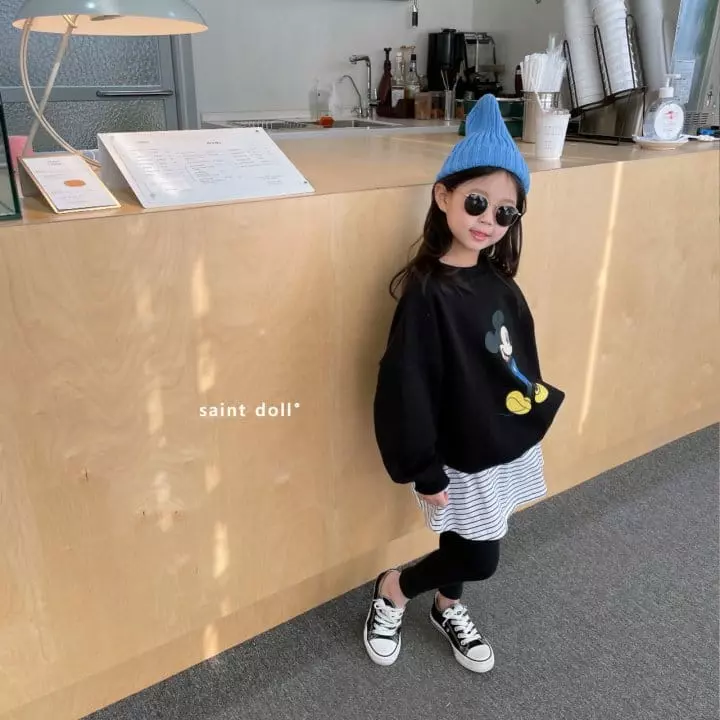 Saint Doll - Korean Children Fashion - #magicofchildhood - Stripes Whole Leggings - 11