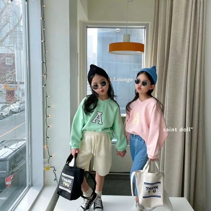 Saint Doll - Korean Children Fashion - #magicofchildhood - A Patch Sweatshirt - 9