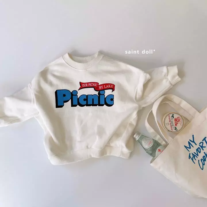 Saint Doll - Korean Children Fashion - #magicofchildhood - Picnic Sweatshirt with Mom - 4