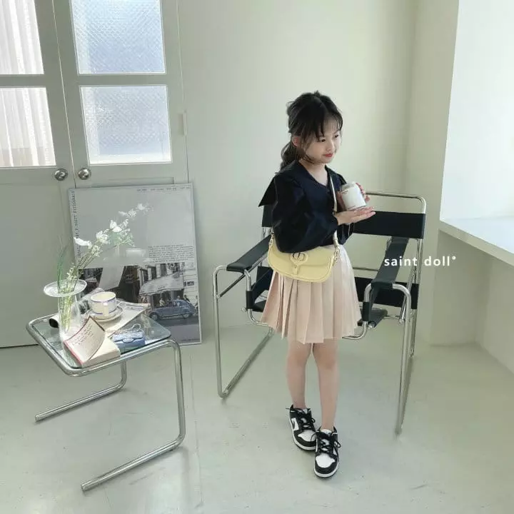 Saint Doll - Korean Children Fashion - #minifashionista - Wrinkle Skirt - 8