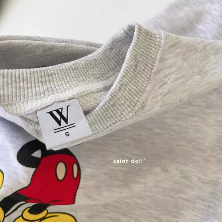 Saint Doll - Korean Children Fashion - #minifashionista - Mickey Sweatshirt With Mom - 5