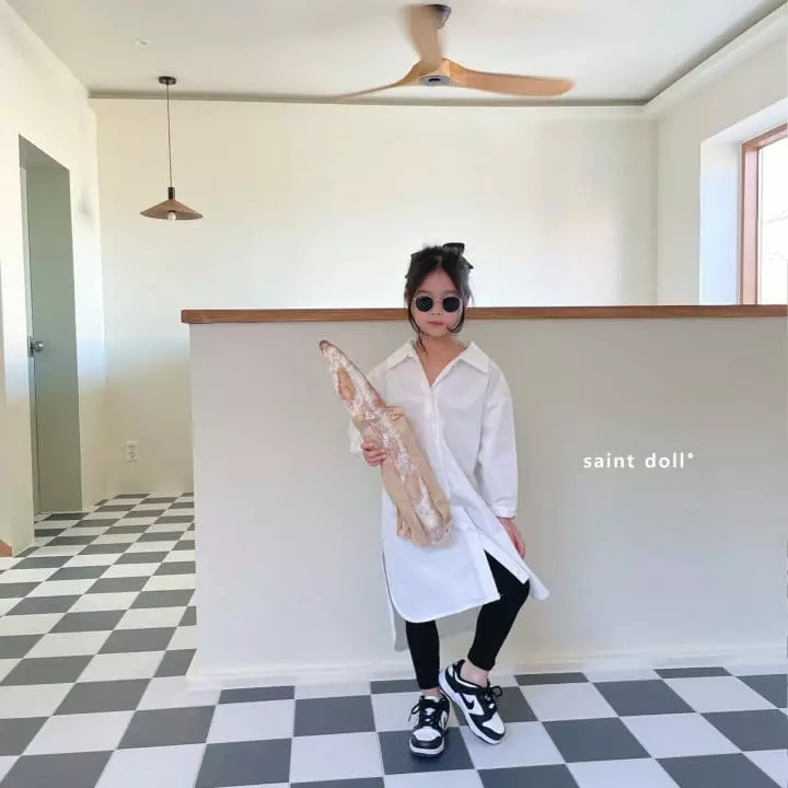 Saint Doll - Korean Children Fashion - #minifashionista - Long Long Shirt - 10